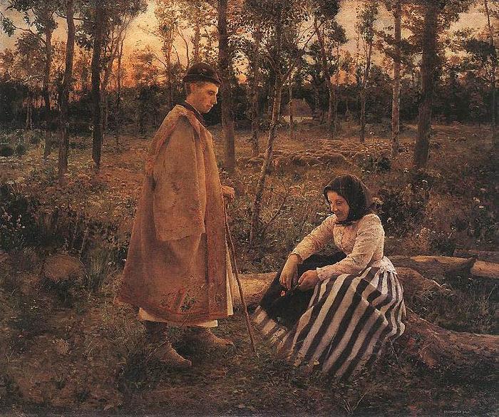 Shepherd and Peasant Woman